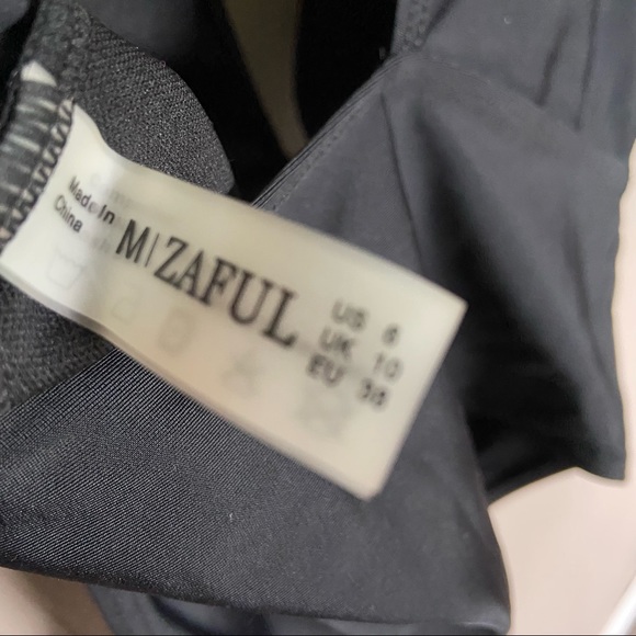 NWOT Women’s Zaful One Piece Black Swim Suit - Picture 5 of 5